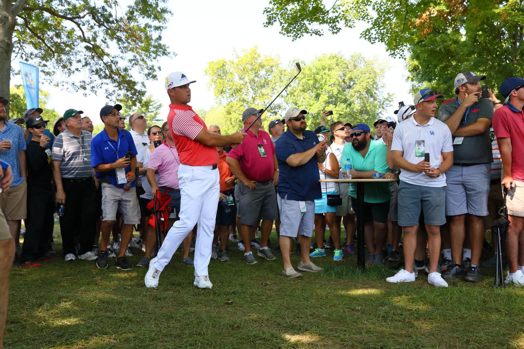 100th PGA Championship at Bellerive Country Club, round two